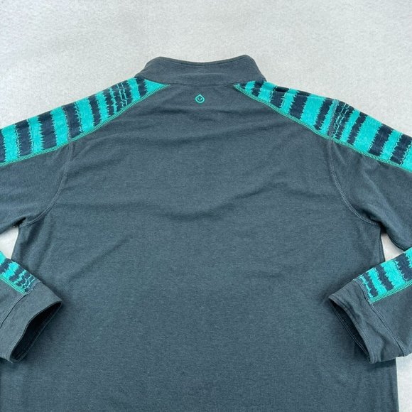 Tasc 1/4 Zip Pullover Jacket Large Men's Bamboo Outdoors Hiking - Picture 10 of 11